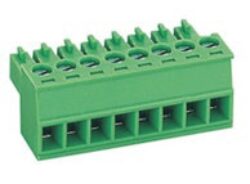 Cable Plug-In Terminal Blocks: SM C09 0384 08 YOC - Schmid-M: Cable Plug-In Terminal Blocks: SM C09 0384 08 YOC RM 3,81mm 8 Poles, green= AKZ 1550/8-3,81 ~ Phoenix Contact MC1,5/8-ST-3,81 ~ WE 691361300008 ~ TE 284507-8 ~ CAMDENBOSS CTB92HE/8